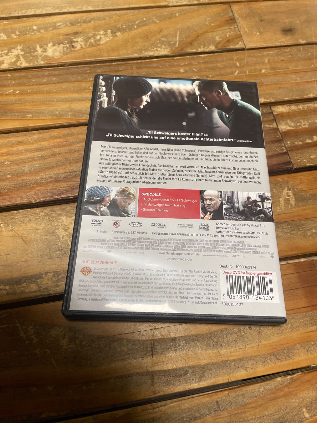 Tutti i DVDs: DVD schutzengel (allemand) – Usato da moudon venduto da faucheur2 1