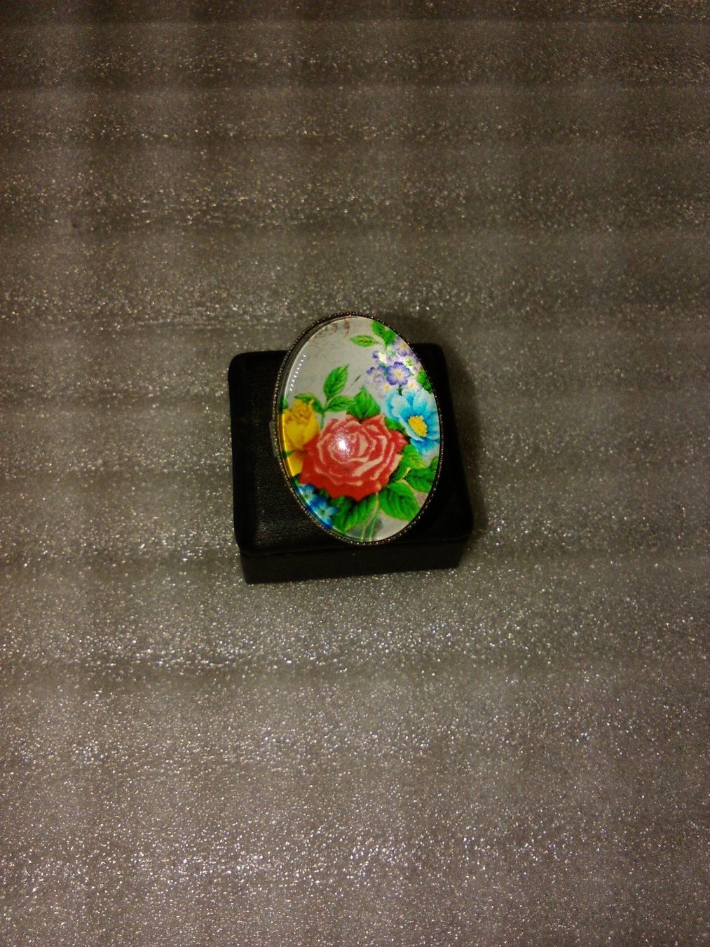 Anelli: RING EDELSTHAL,,,MIT EINE BLUME,,,GLANZIG – Nuovo (secondo la descrizione) da Basel venduto da bijoutrie_4 2