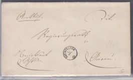 Oblitération Rheinfelden Gr. 104 sans l'année