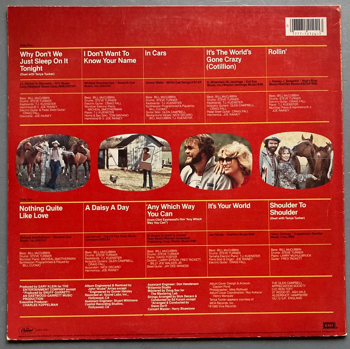 Schallplatten: GLEN CAMPBELL - IT'S THE WORLD GONE CRAZY – Gebraucht aus Poliez-Pittet von Newtown-Records 1