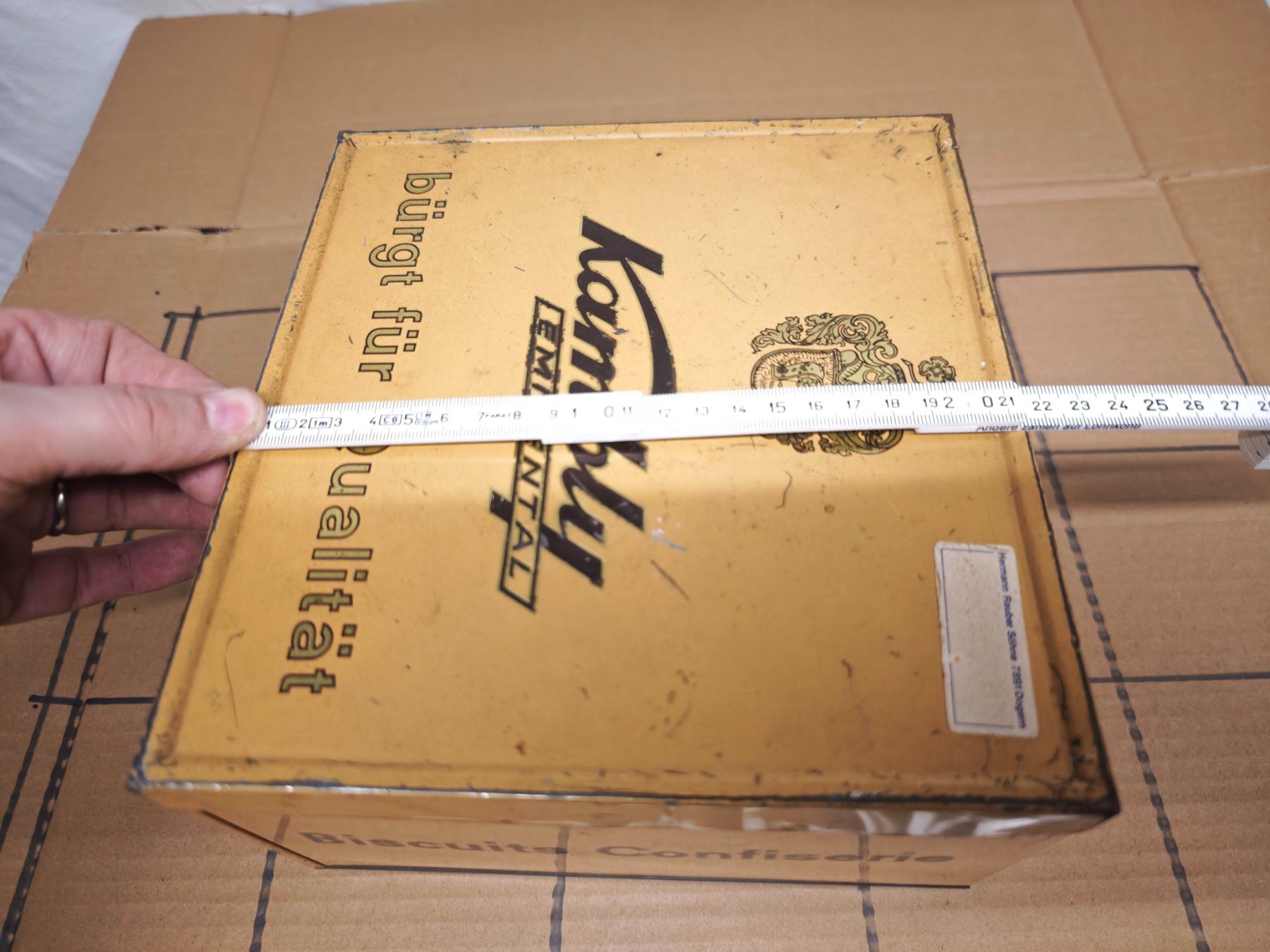 Kambly Barattoli: Wunderschöne alte Kambly Keks Dose – Usato da Gelterkinden venduto da MYSTOREFORYOU4460 3