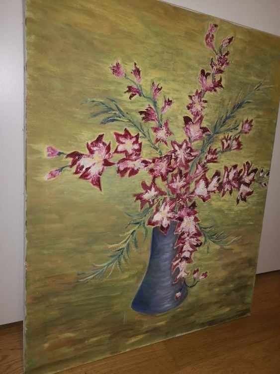 Dipinti: Leinwand Gemälde (handgemalt), 61.5 x 49.5 – Usato da Oftringen venduto da WufffWuff 3