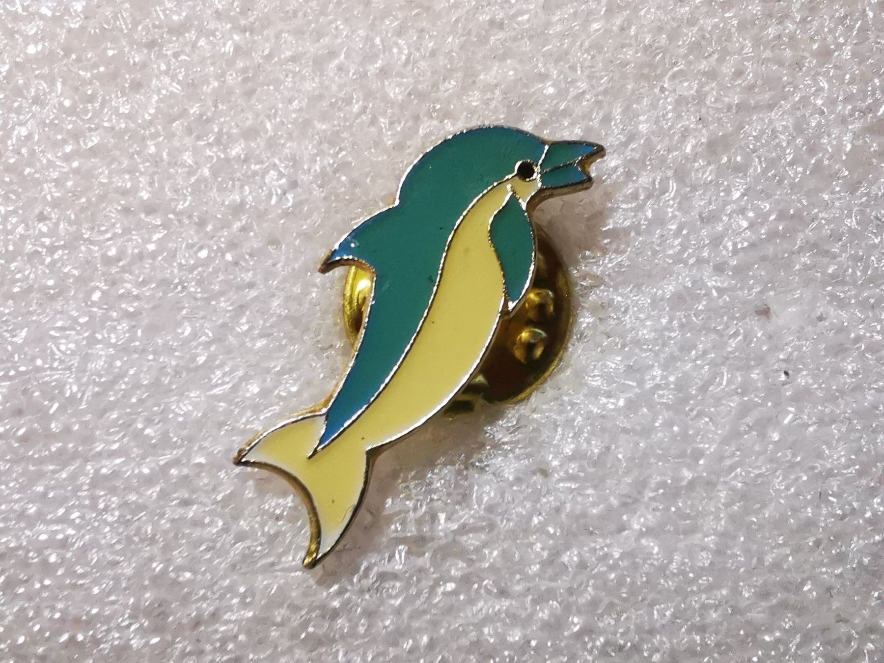 Placchette & Badge: Ansteckpin 23: Delfin klein – Usato da Oppligen venduto da Pin-Fall-Shop