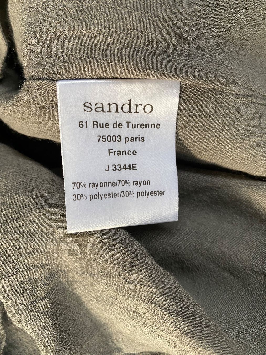Sandro Röcke: Minijupe von Sandro mit Goldnaht 36 – Gebraucht aus Chur von simhofstr 4