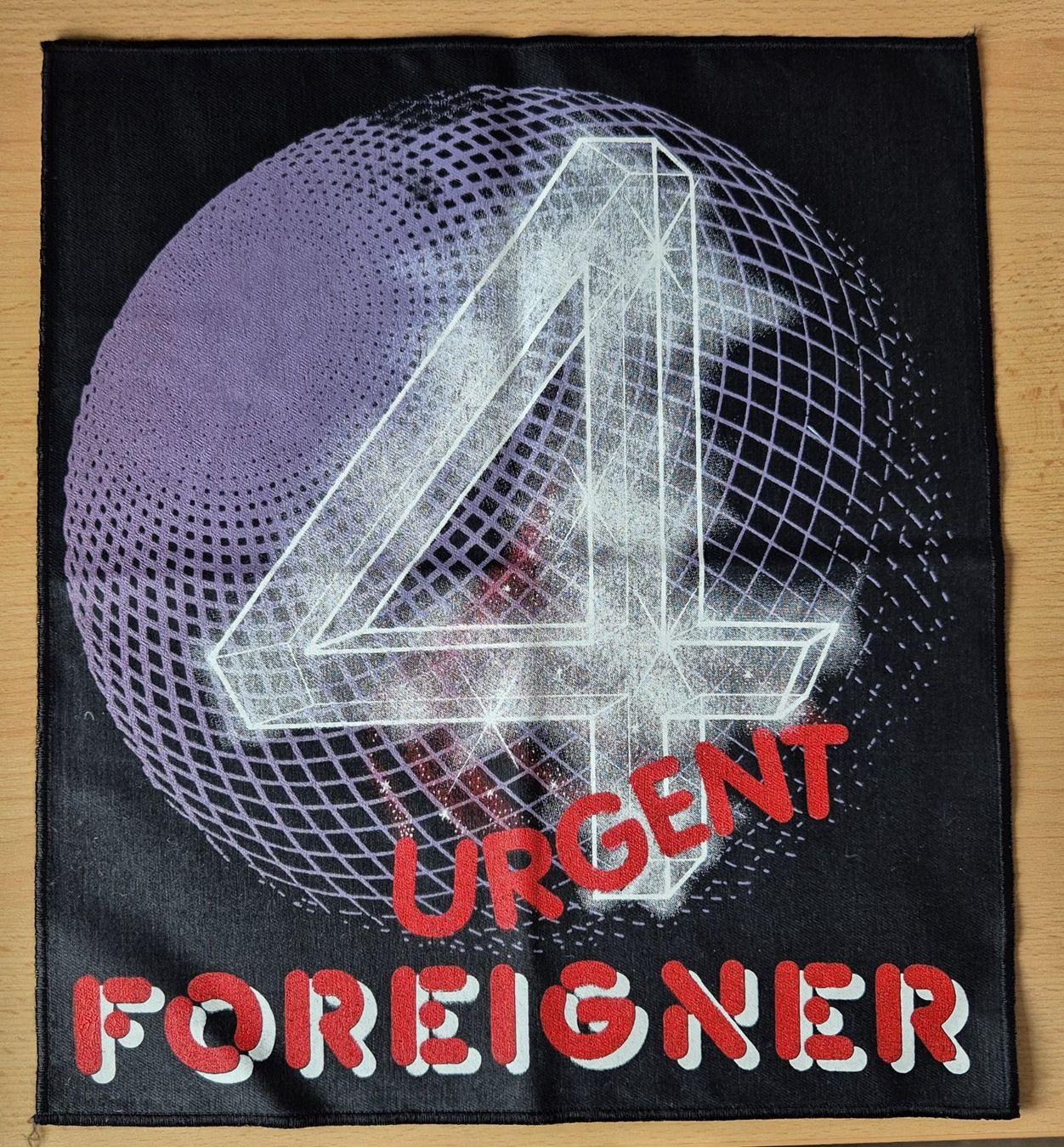Patches: Foreigner 4 Urgent, Stoff-Patch - Rarität! – Neu (gemäss Beschreibung) aus Niederlenz von Bauer32
