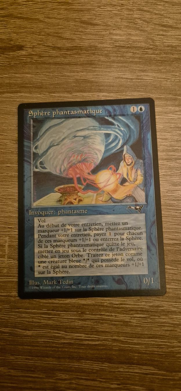 Magic The Gathering Sammelbilder & Trading cards: Magic The Gathering - Sphère phantasmatique - utilisé – Neu (gemäss Beschreibung) aus Genève von Bayoushi 1