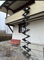 Falt-Katzentreppe für Balkon Aussenzugang