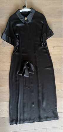 Elegantes Maxikleid von Martin Martin, schwarz, Gr. TU, neu