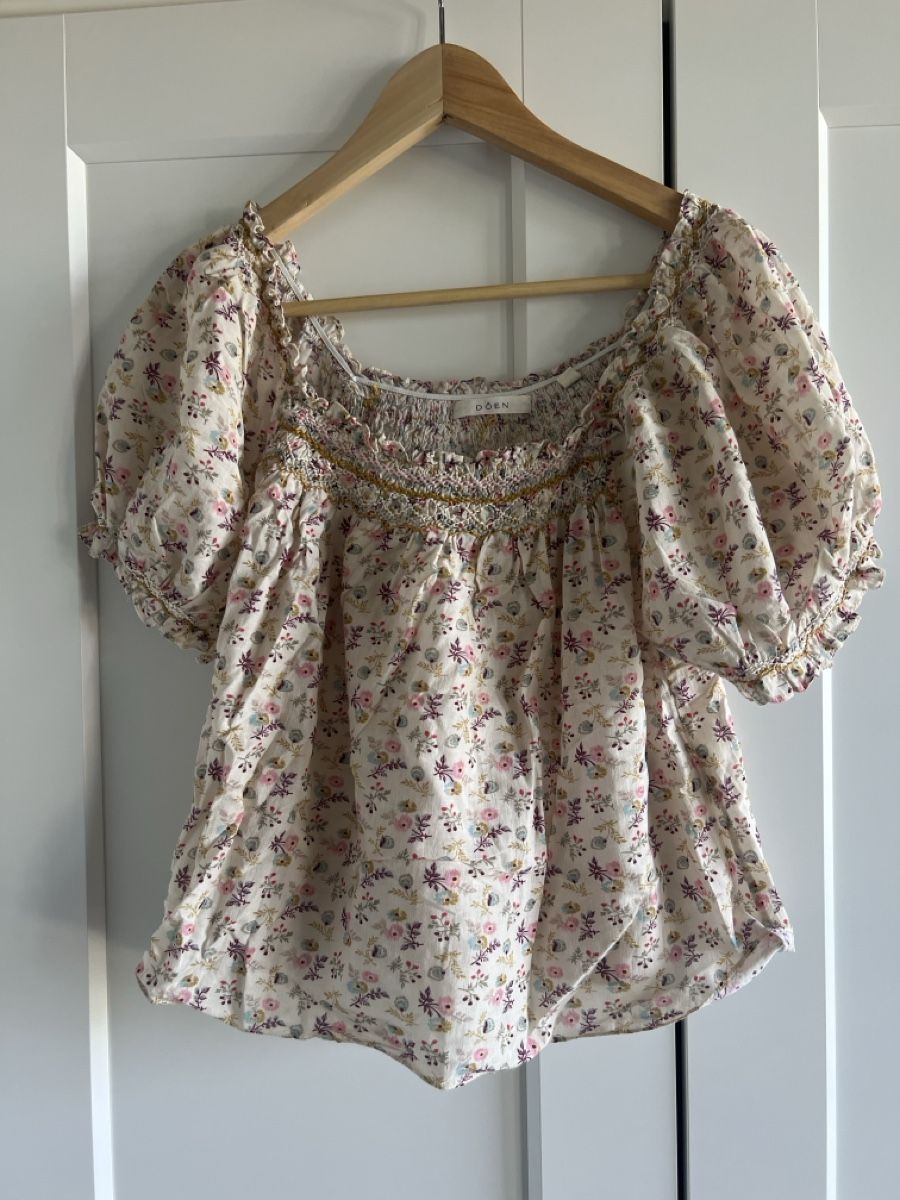 Camicette: DôBluse Blumenmuster Grösse S Damen Neu – Nuovo (secondo la descrizione) da Ins venduto da ann_wp7f