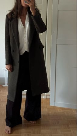 Wollmantel khaki Gr. XS von Scotch&Soda