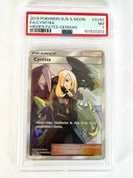 Pokémon Cynthia SV82 Hidden Fates Full Art PSA 7 Deutsch