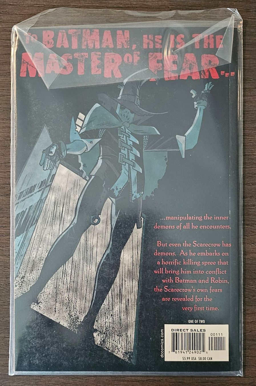 Fumetti: Batman Scarecrow Year One (2005) complete two - DC Comics – Usato da Meyrin venduto da bigjoejr69 2