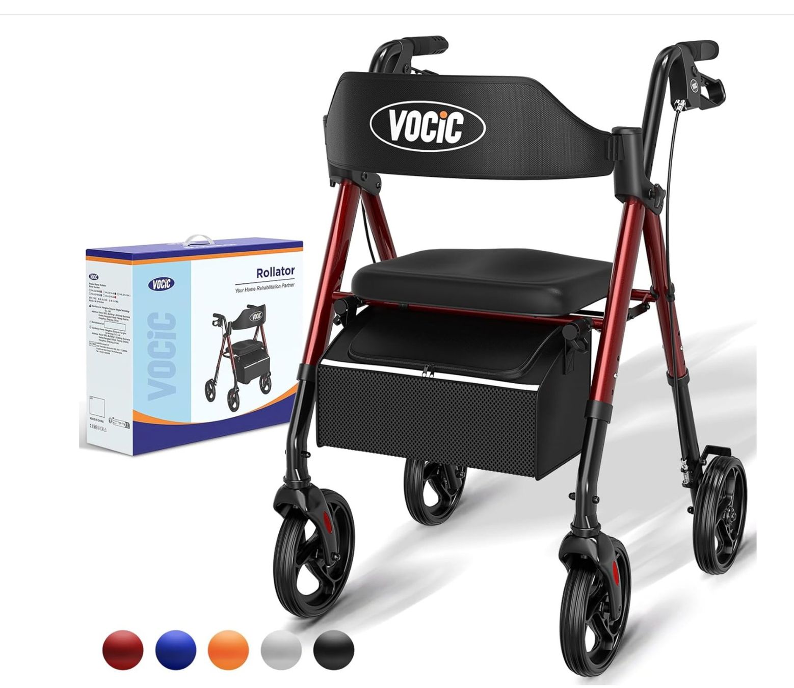 Sedie a rotelle: Rollator Faltbar und Leicht mit Sit – Nuovo e nell'imballaggio originale da Mellingen venduto da Samiross