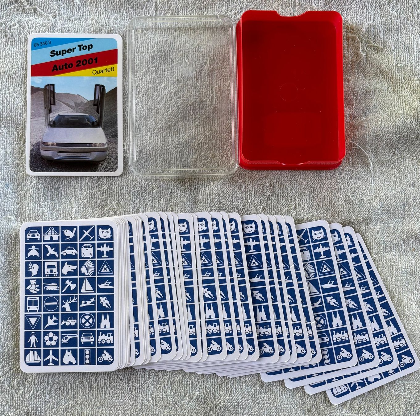 Jeux: QUARTETT SUPER TOP AUTO 2001 – D'occasion à Ostermundigen par wini63 4