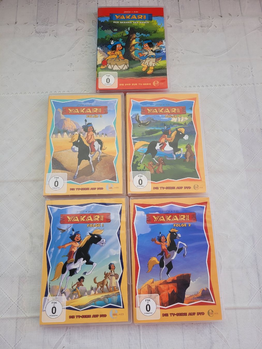 Alle DVDs: Neuwertig 5x YAKARI DVD Kinder – Neu (gemäss Beschreibung) aus Buttikon SZ von Renco 1