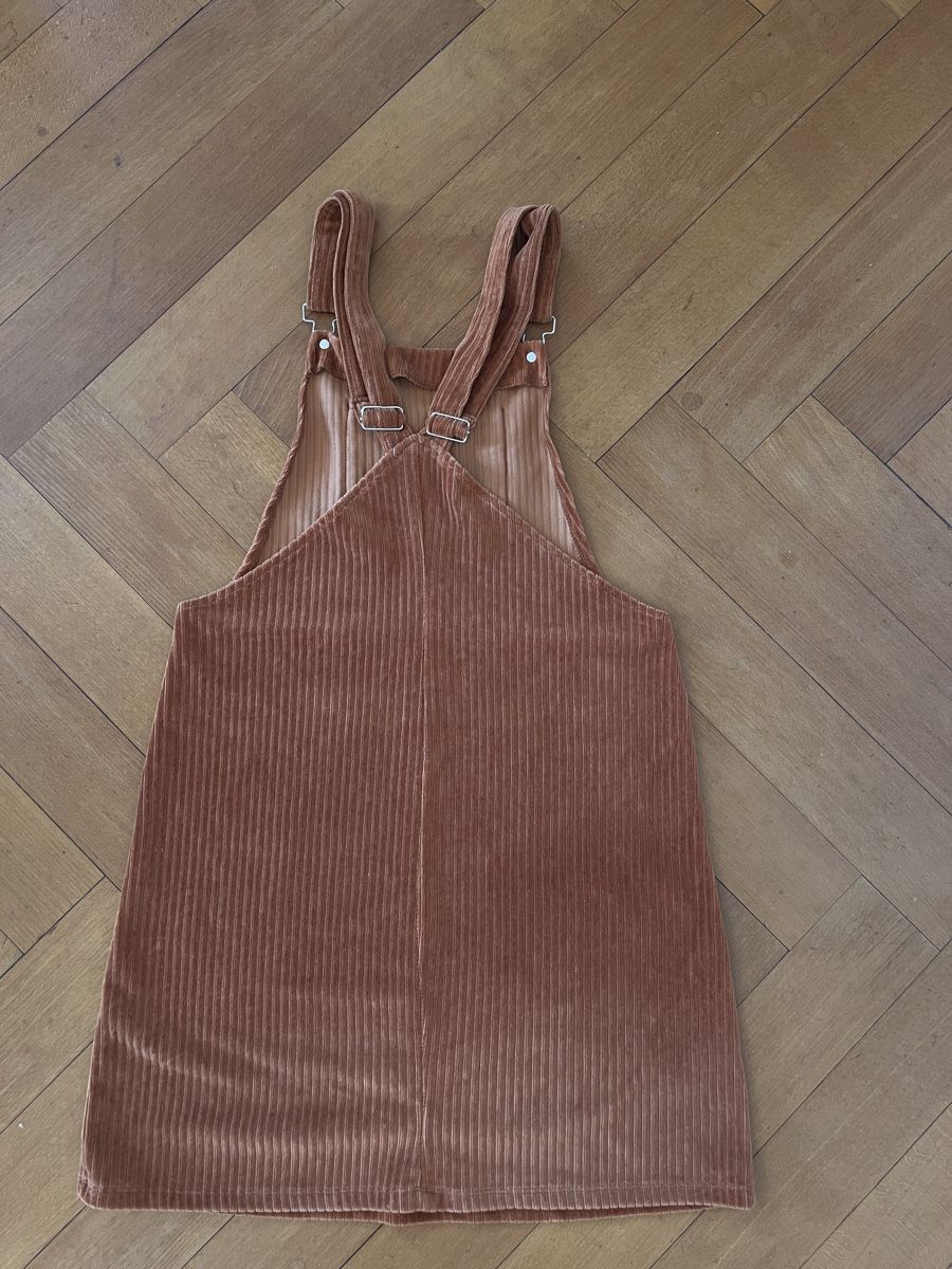 C&A Vestiti & Gonne: Cord Latzkleid braun Grösse M  – Usato da Bern venduto da sosophie 2
