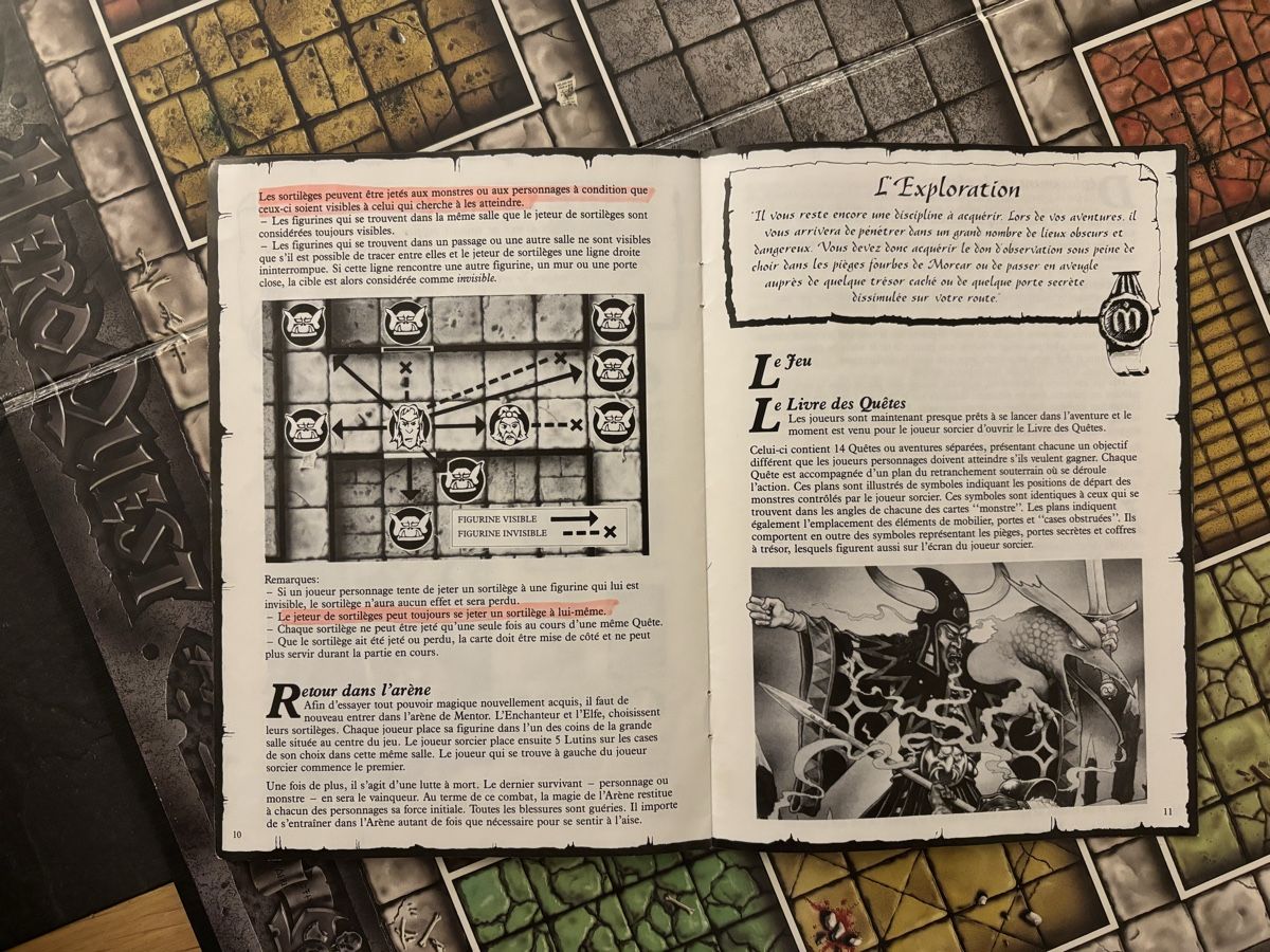 Spiele: Jeu de société HeroQuest MB – Gebraucht aus Kleinwangen von aym_9m68 8