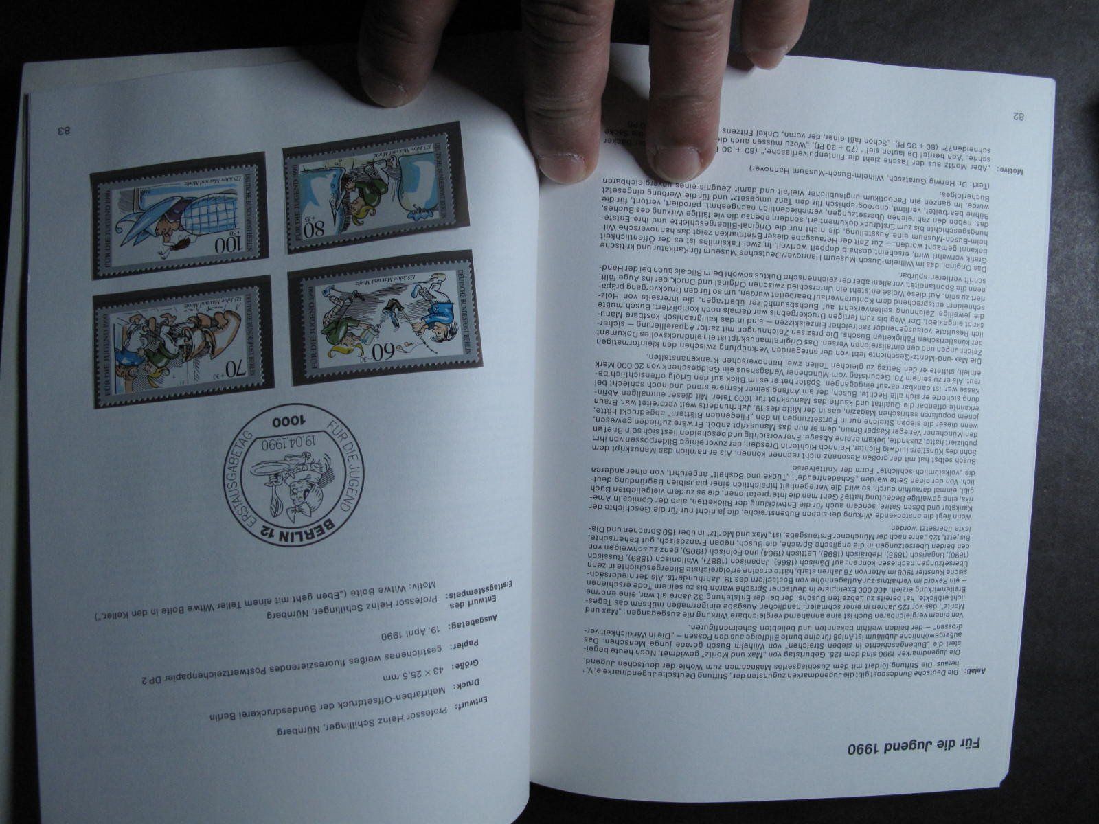 Albums: BRD & Berlin 1990 Sonderpostwertzeichen buch ** – D'occasion à Wil SG par fva01 4