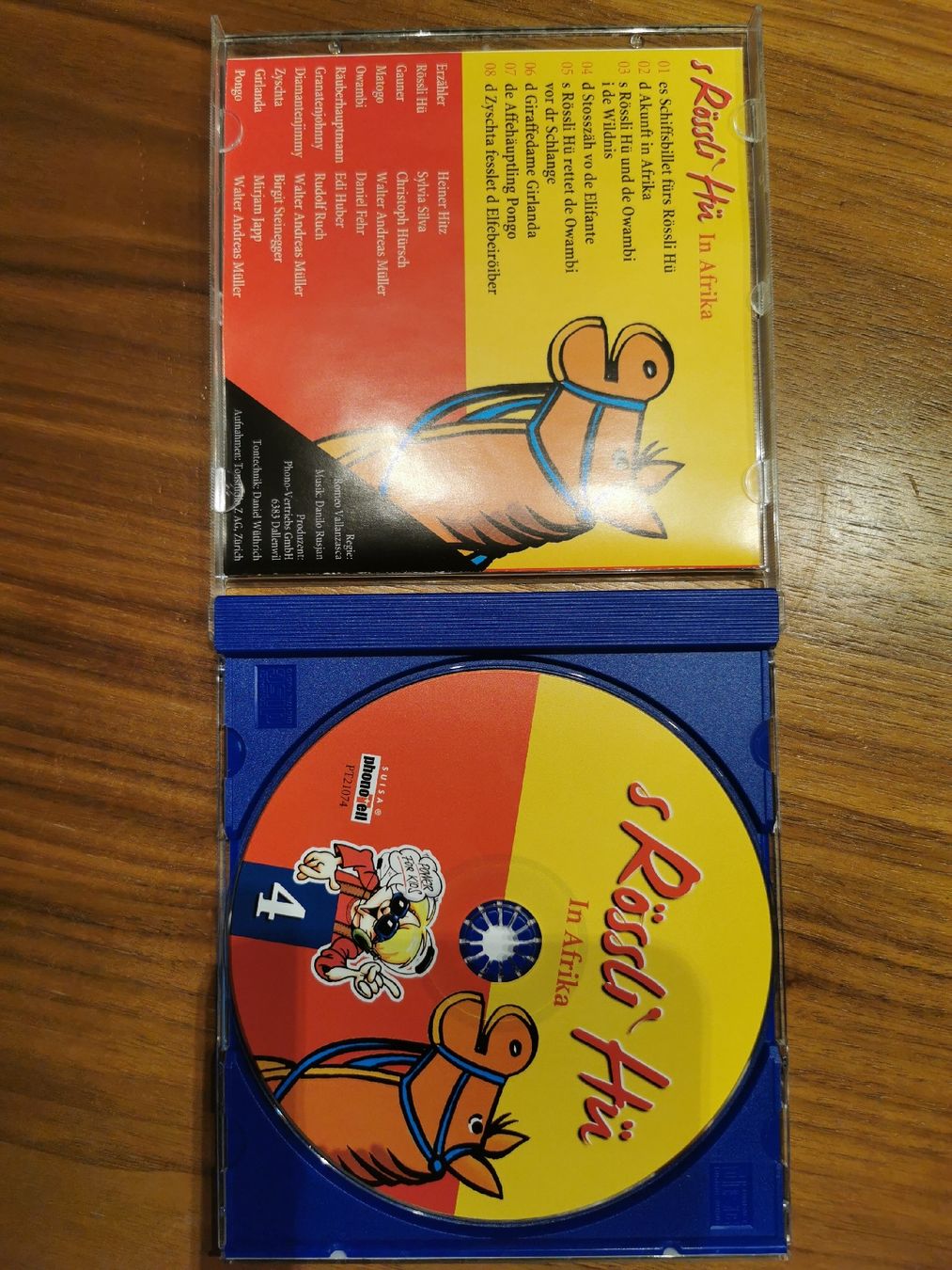 CD: CD s'Rössli Hü  Hörspiel 4 – Usato da Egg b. Zürich venduto da heikei 1