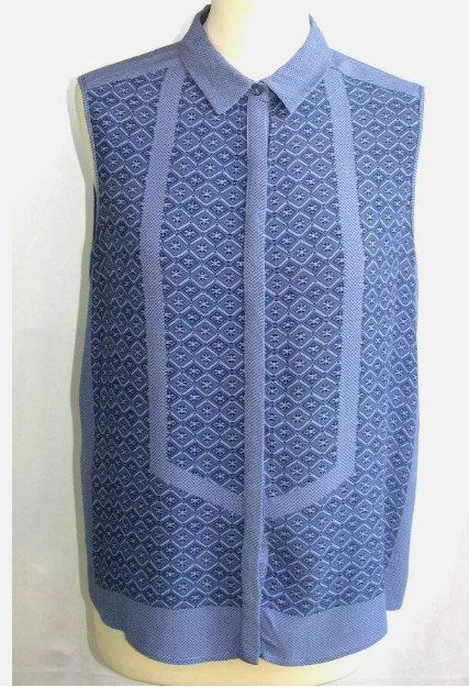 Comptoir des Cotonniers Top: Top bleu Comptoir des Cotonniers T1 – Nuovo (secondo la descrizione) da Satigny venduto da Helene2014