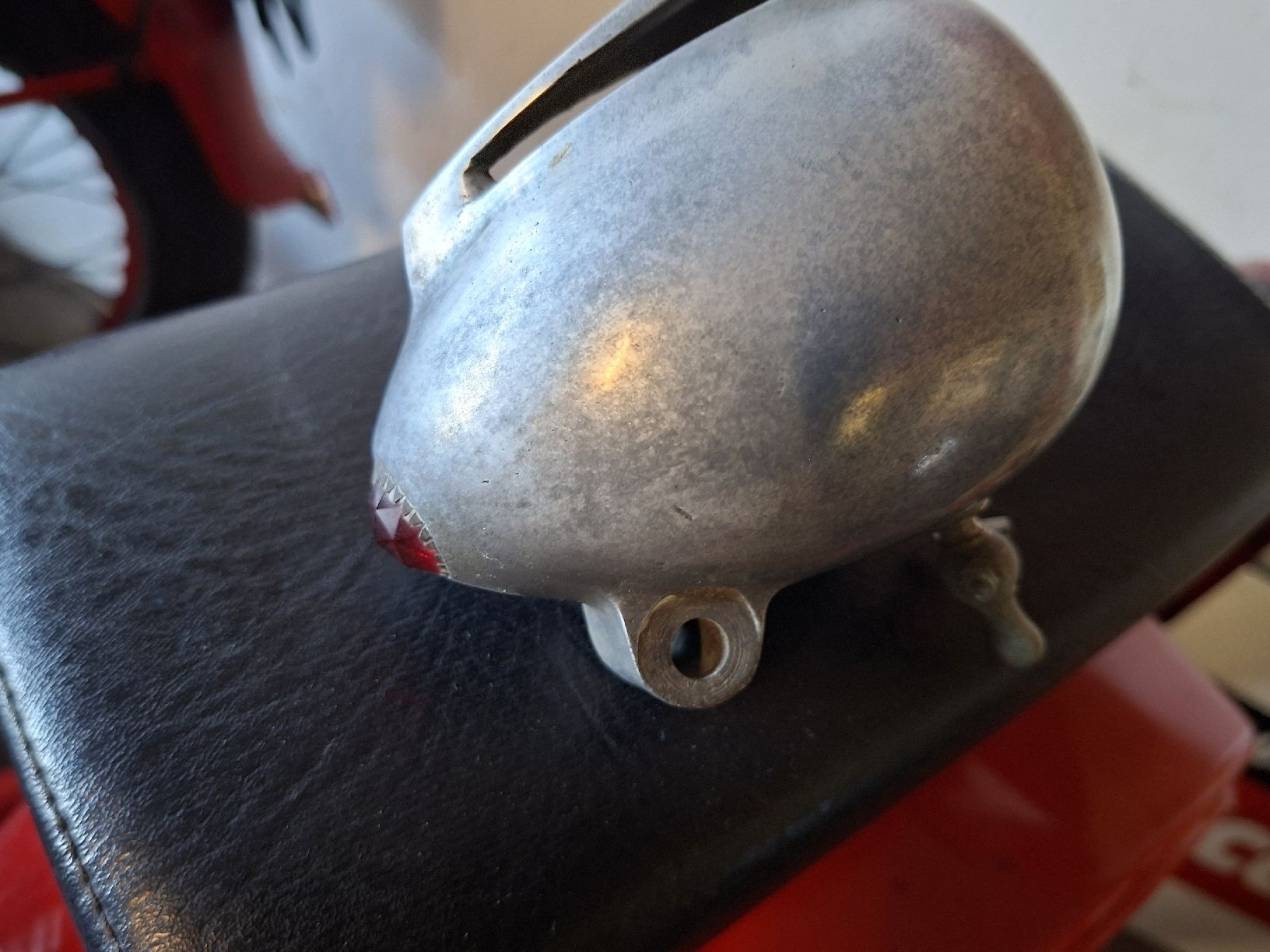 Toutes les pièces détachées moto: lampe feu a acétylène side-car 1918 oldtimer Condor Terrot  – Défectueux à lausanne par Nicolier0 2