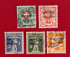 D III SDN SOCIETE DES NATIONS 23Z 24Z 33 34 37 1930 - 1935 G