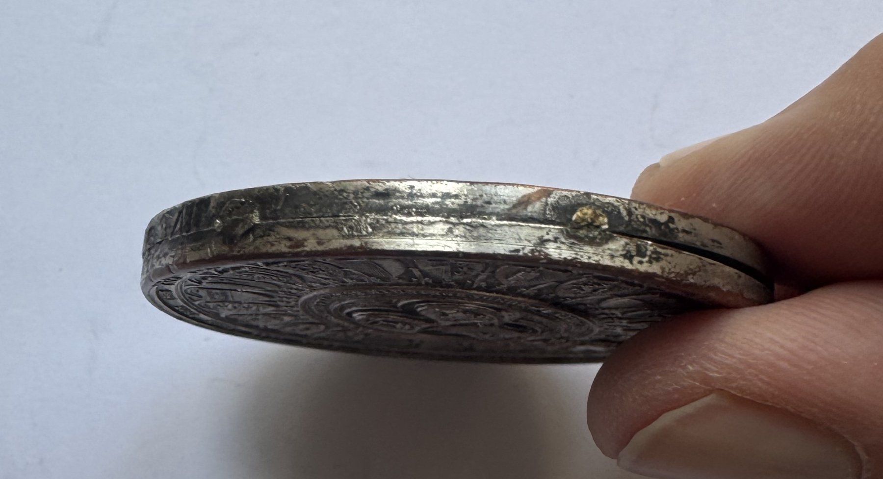 Medaglie: 1891 Medaille Bundesfeier – Usato da Kirchberg SG venduto da Helveticus00 2