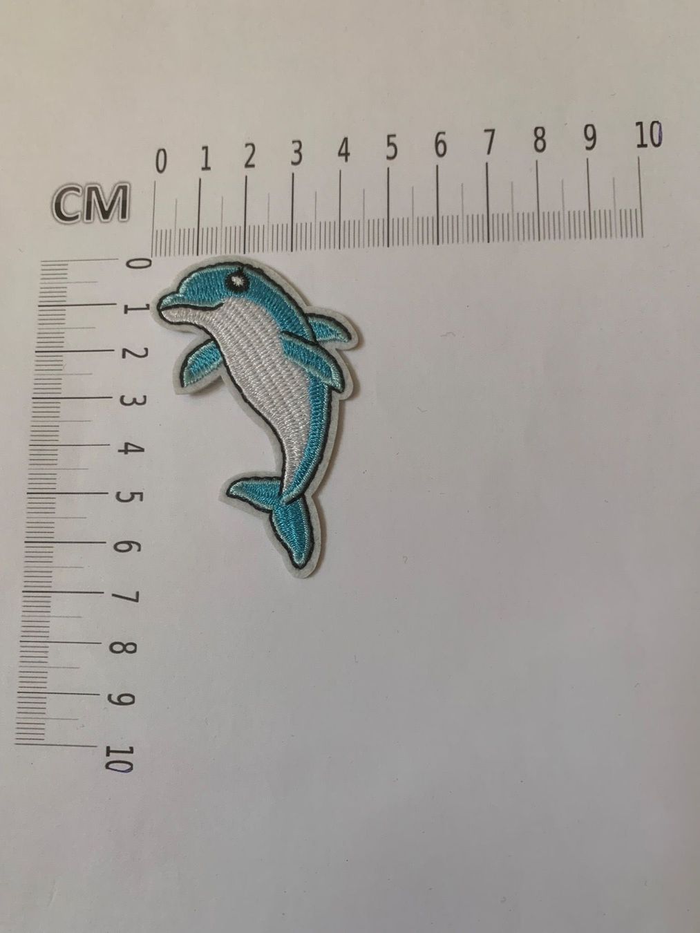 Toppe: Delphin Patch Badge, Bügelbild – Nuovo e nell'imballaggio originale da Ostermundigen venduto da Mcone 1