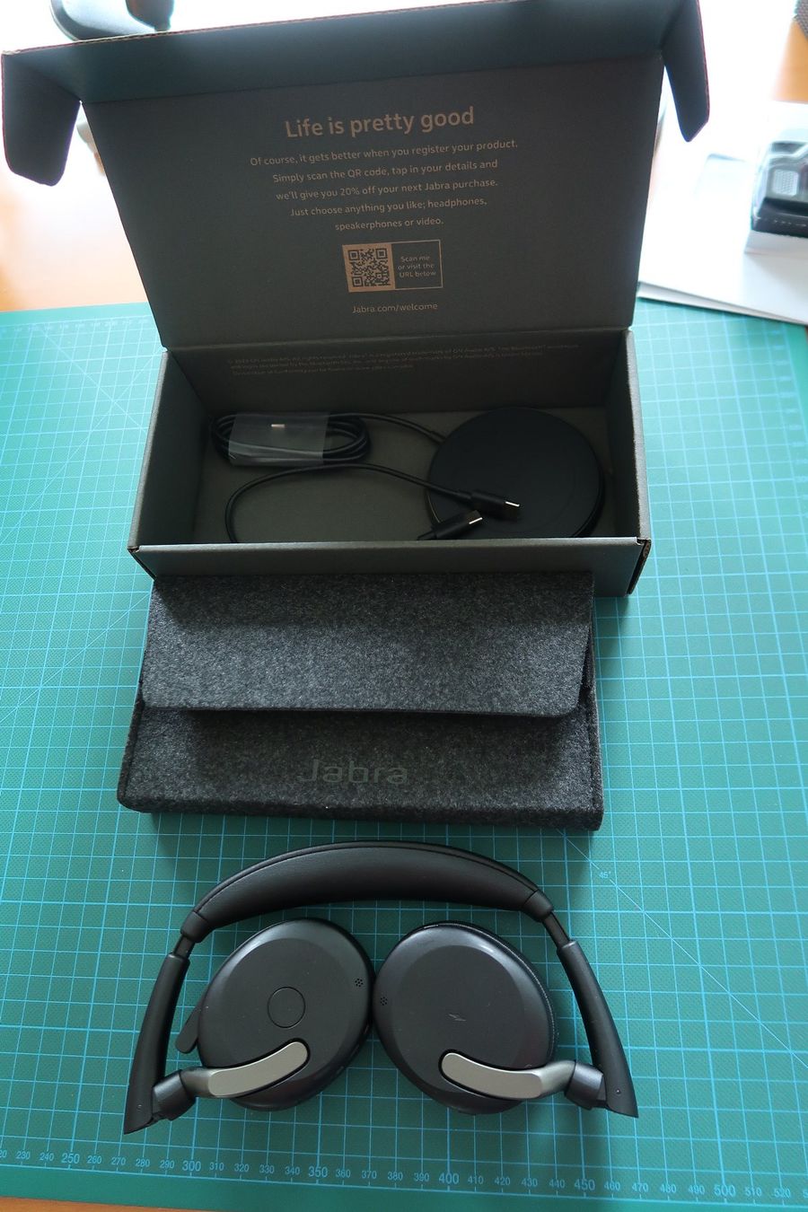 Jabra Cuffie: Jabra Headset evolve2 65 Flex – Usato da Bottmingen venduto da PeterGuyer