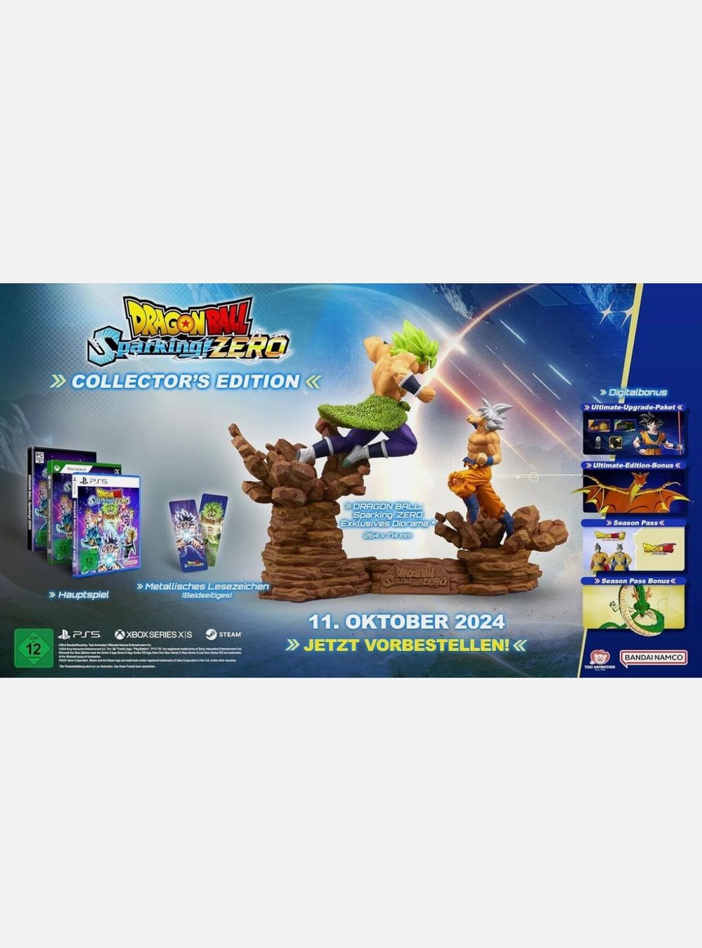Sony Spiele: Dragonball - Sparking! ZERO - Collector's Edition - PS5 – Neu und originalverpackt aus Suhr von songoku02