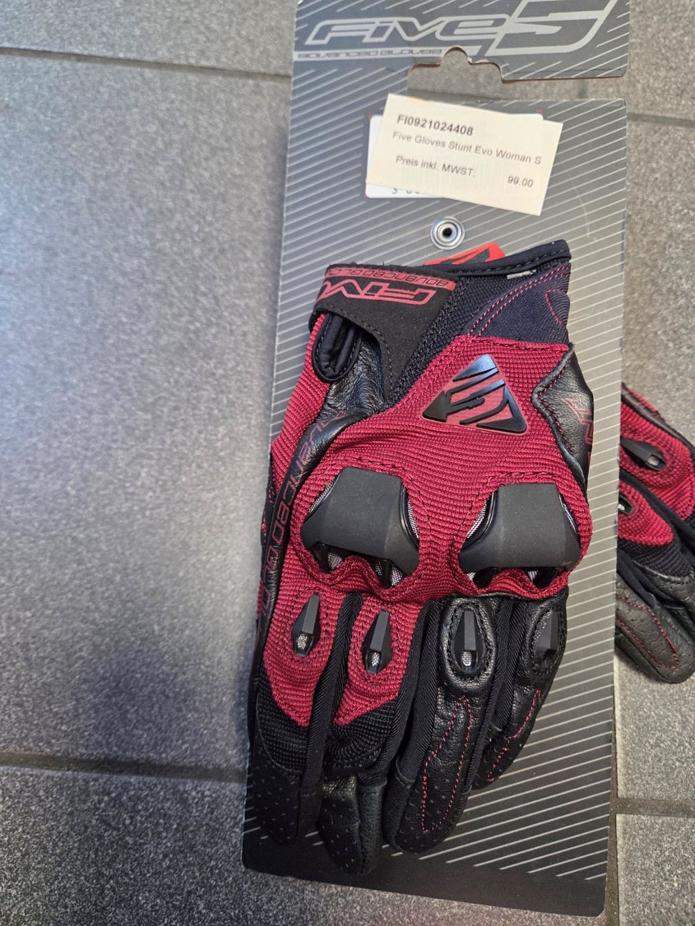 Guanti & manicotti: Five Stunt Evo Handschuhe Woman WS/8 – Nuovo e nell'imballaggio originale da Frauenfeld venduto da Moto77_AG