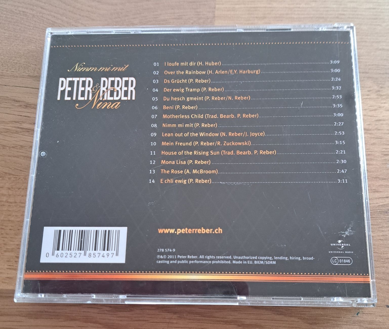 CD: Peter Reber & Nina – Usato da Frutigen venduto da Maqua 1