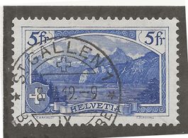 ST.GALLEN 1  08.05.19 auf Zu#130 Mi#122x Vollstempel [11B9]