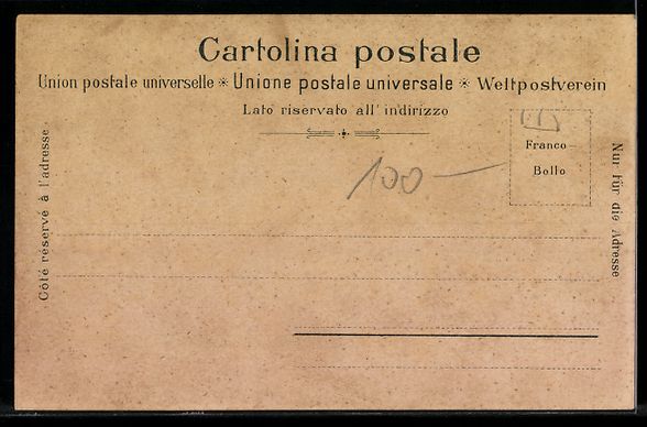 Cartoline postali: Lithographie Lugano, Veduta generale – Usato da Berlin venduto da bartko-reher 1