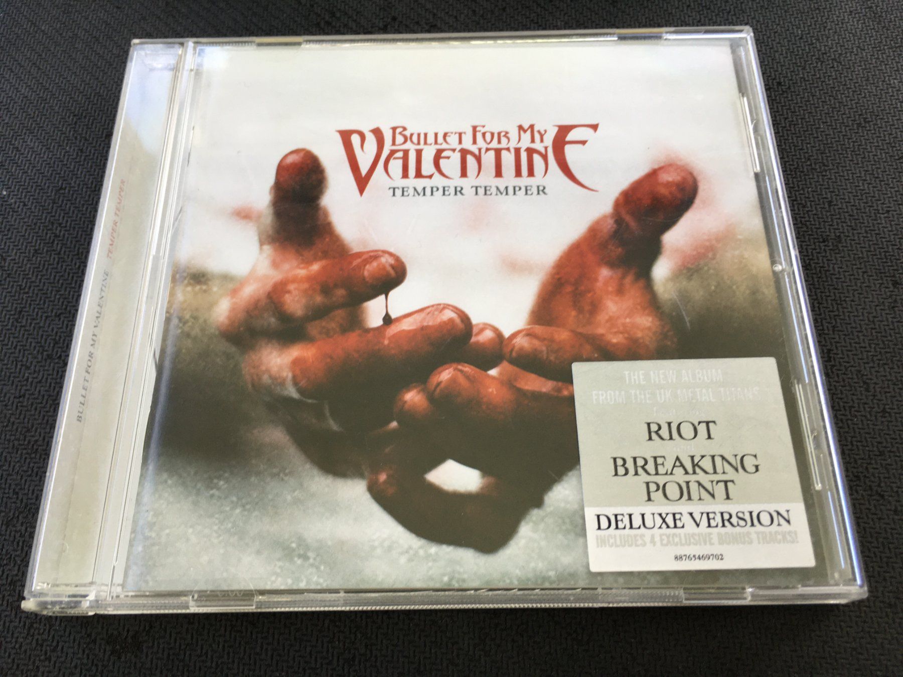 CDs: Bullet for my Valentine - Temper Temper -CD- – Gebraucht aus St.Gallen von MedienJoe