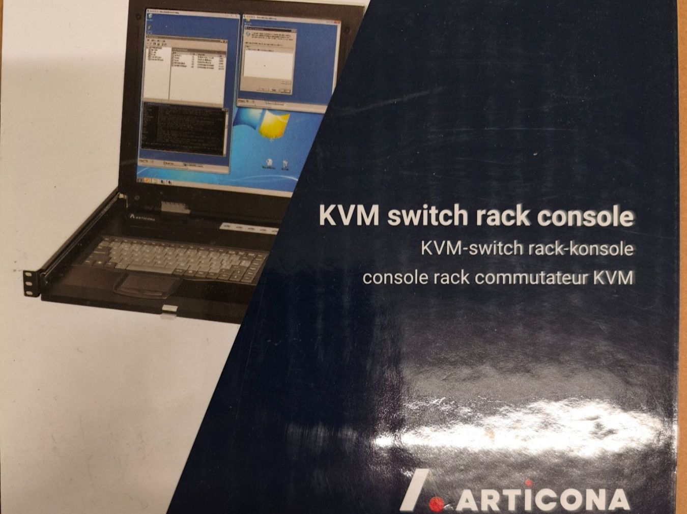 Konsolen: Articona KVM Switch Rack Konsole 17" / 19" Schubladenkonsole – Neu und originalverpackt aus Dornach von ame.hq 9