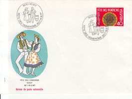 Sonderstempel S. 912 Vête des Vignerons Vevey 1977