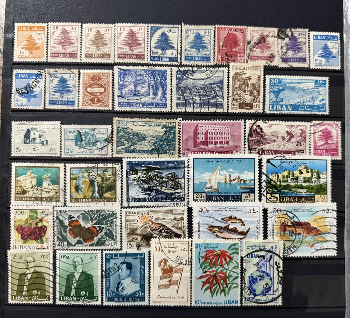 Tutti i francobolli: Timbres - Liban – Usato da Petit-Lancy venduto da Solcarm