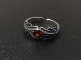 Vergoldet Ring, verstellbar (54 bis 60)