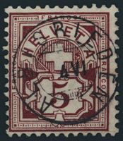 ZHS Albisrieden - Zwergstempel Voll - Wertziffer - Zürich