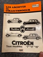 Revue Technique Automobile RTA Traction avant Citroën