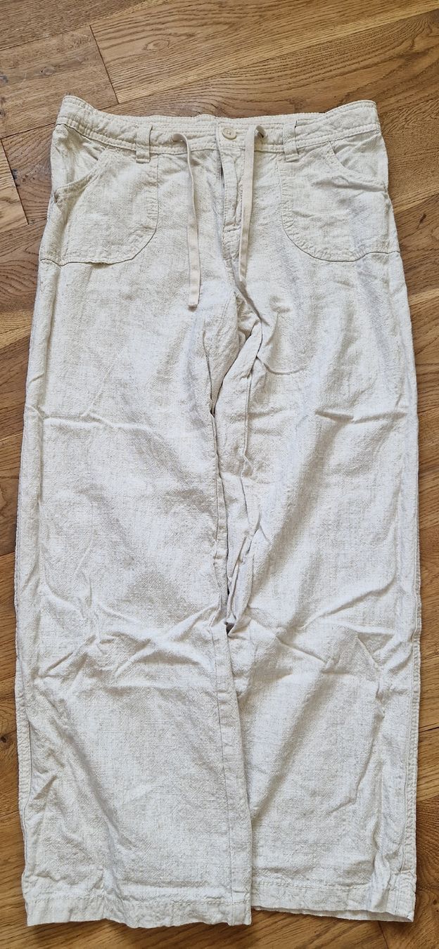 H&M Hosen: 🤩Beige,dünne  Leinenhose in Gr.36 – Gebraucht aus Grosswangen von iranki80