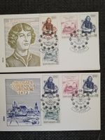 2 unterschiedliche Ersttagsbriefe Vatikan, Kopernikus 1973