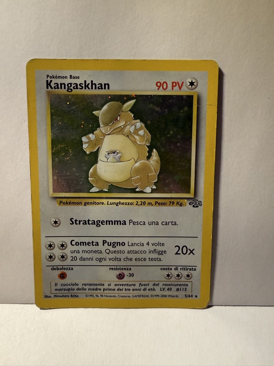 Pokémon Carte collezionabili: Kangaskhan Jungle 05/64 DMG – Usato da Lugano venduto da ktm_7jr7 1