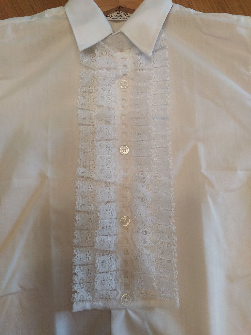 Camicie, T-shirt & Polo: Hemd Gr. 122/128 – Nuovo (secondo la descrizione) da Hittnau venduto da vanescott 1