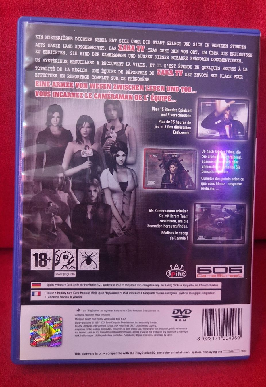 Sony Giochi: Michigan: Report From Hell PS2 RARE – Usato da Villars-sur-Glâne venduto da MrLobTec 1