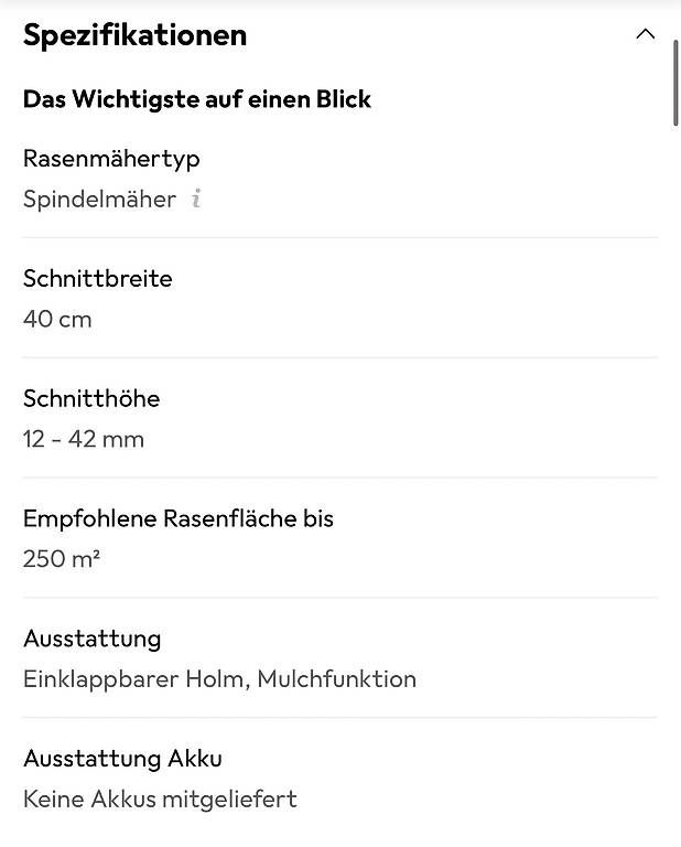 Tagliaerba: Gardena 400 C Spindelmäher / Handrasenmäher – Usato da Zürich venduto da Shredmaster 4
