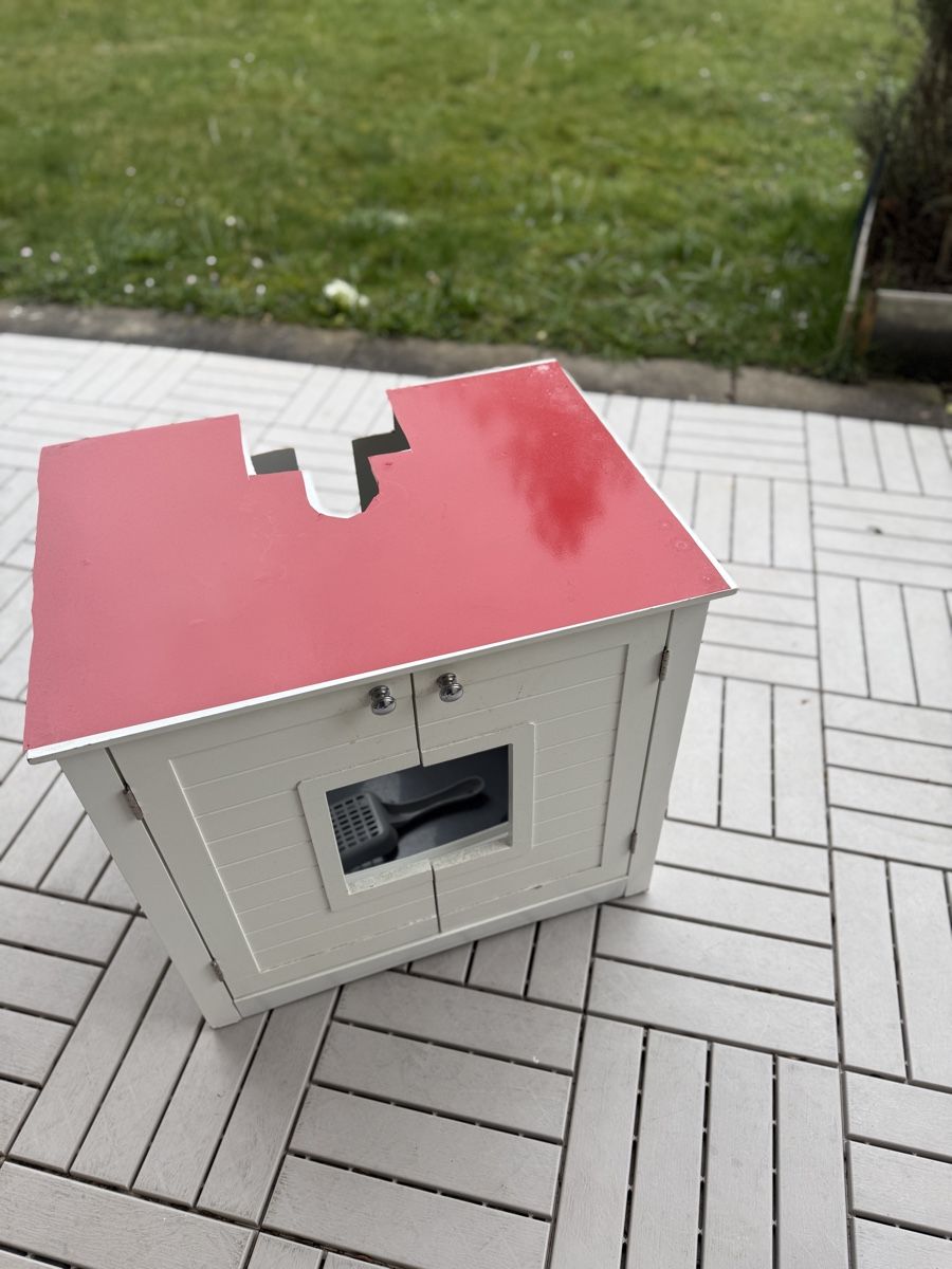 WC: Katzenklo Gehäuse – Usato da Winkel venduto da seahorse8302 4