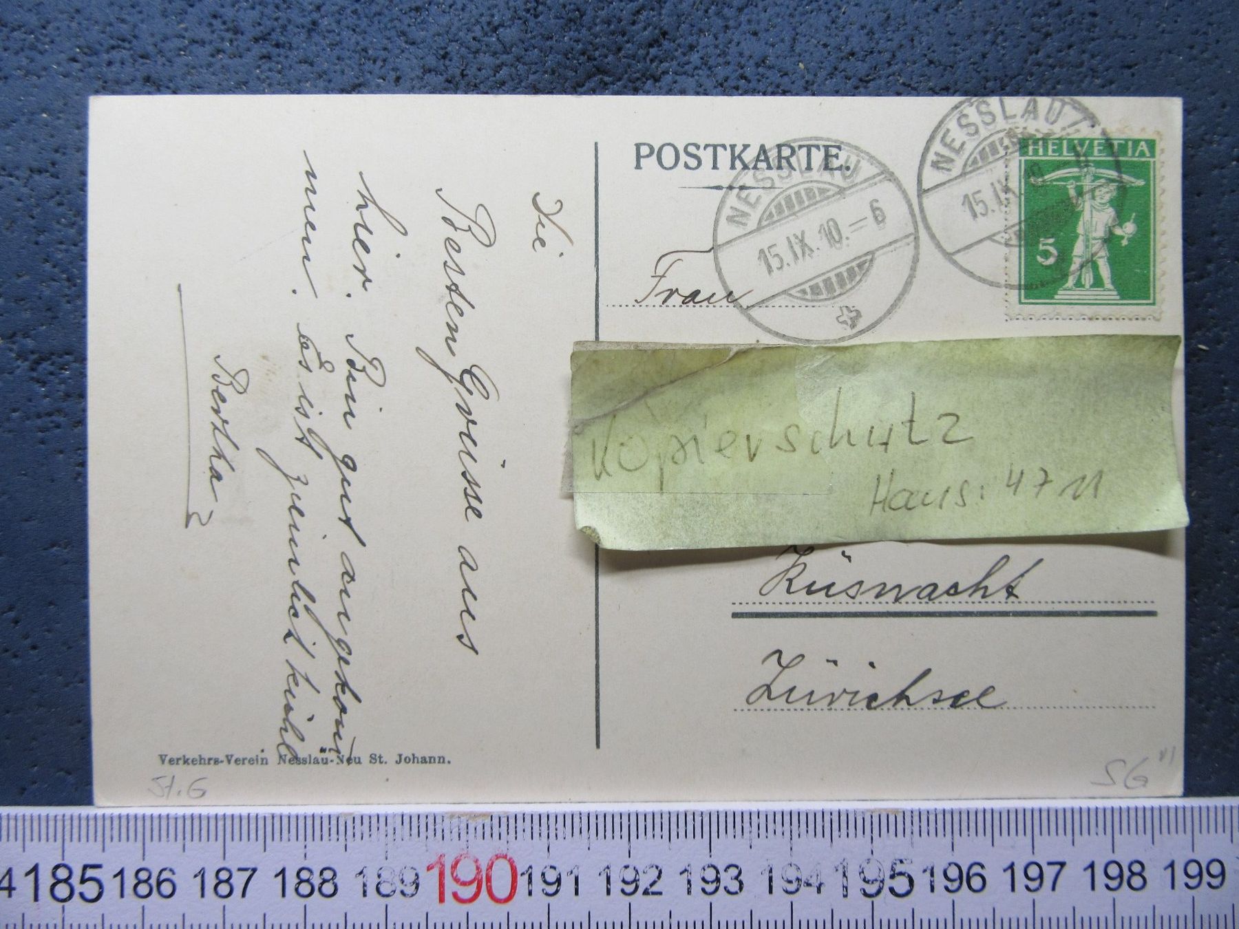 Cartoline postali: NESSLAU SG AK BELEBT – Usato da Ettingen venduto da Hausi4711 2