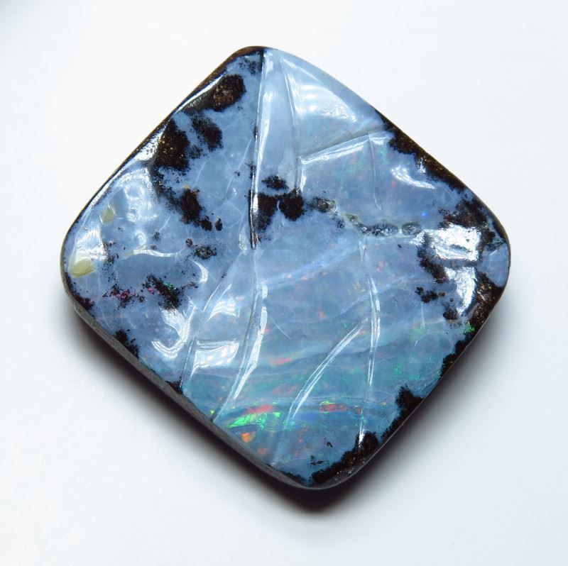 Pietre preziose: Australischer Boulder Opal 21.37Cts. – Nuovo (secondo la descrizione) da Bern venduto da Grindelwaldaus 1